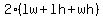 2%28lw%2Blh%2Bwh%29