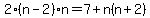 2%28n-2%29n=7%2Bn%28n%2B2%29