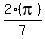2%28pi%29%2F7