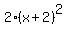 2%28x%2B2%29%5E2