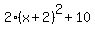 2%28x%2B2%29%5E2%2B10