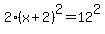 2%28x%2B2%29%5E2=12%5E2