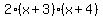 2%28x%2B3%29%28x%2B4%29