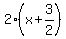 2%28x%2B3%2F2%29%29