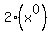 2%28x%5E0%29