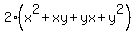 2%28x%5E2%2Bxy%2Byx%2By%5E2%29
