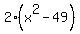 2%28x%5E2-49%29
