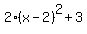 2%28x-2%29%5E2+%2B3