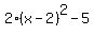 2%28x-2%29%5E2-5