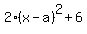 2%28x-a%29%5E2%2B6