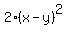 2%28x-y%29%5E2