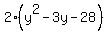 2%28y%5E2+-+3y+-+28%29