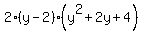 2%28y-2%29%28y%5E2%2B2y%2B4%29