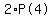 2%2A%22P%284%29%22