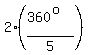 2%2A%28%28360%5Eo%29%2F5%29