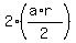 2%2A%28%28a%2Ar%29%2F2%29%29
