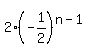 2%2A%28-1%2F2%29%5E%28n-1%29