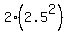 2%2A%282.5%5E2%29