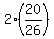 2%2A%2820%2F26%29