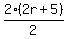 2%2A%282r%2B5%29%2F2