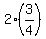 2%2A%283%2F4%29%29%29