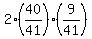 2%2A%2840%2F41%29%2A%289%2F41%29