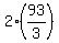 2%2A%2893%2F3%29
