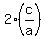 2%2A%28c%2Fa%29