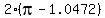 2%2A%28pi-1.0472%29