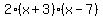 2%2A%28x%2B3%29%2A%28x-7%29