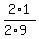 2%2A1%2F%282%2A9%29