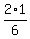 2%2A1%2F6