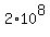 2%2A10%5E8