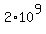 2%2A10%5E9