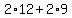 2%2A12%2B2%2A9