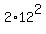 2%2A12%5E2