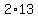 2%2A13
