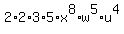 2%2A2%2A3%2A5%2Ax%5E8%2Aw%5E5%2Au%5E4