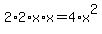 2%2A2%2Ax%2Ax+=+4%2Ax%5E2