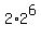 2%2A2%5E6
