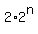 2%2A2%5En