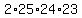 2%2A25%2A24%2A23