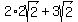 2%2A2sqrt%282%29%2B3sqrt%282%29
