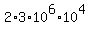 2%2A3%2A10%5E6%2A10%5E4