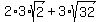 2%2A3%2Asqrt%282%29%2B3%2Asqrt%2832%29