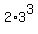 2%2A3%5E3