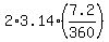 2%2A3.14%2A%287.2%2F360%29
