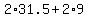 2%2A31.5%2B2%2A9