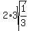 2%2A3sqrt%281%2F3%29