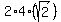 2%2A4%28sqrt%282%29%29